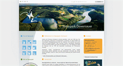 Desktop Screenshot of naturpark-sure.lu